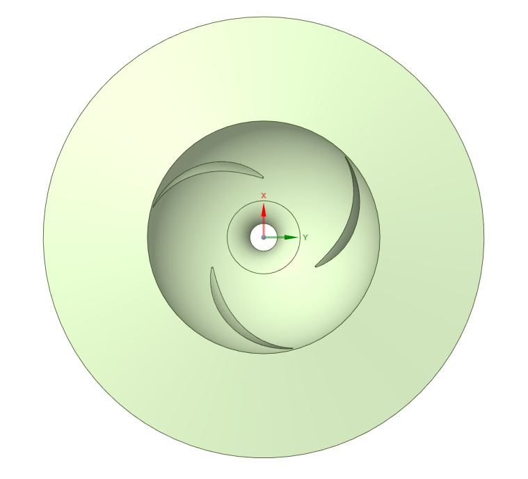 泵三维模型15:轴流泵